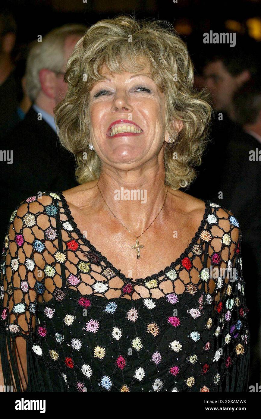 Sue Nicholls attending the Murderous Instincts, the musical to die for