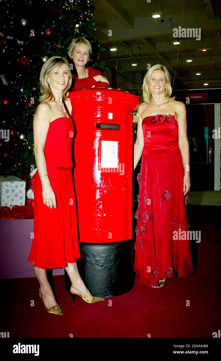 Linda Barker, Lesley Waters, and Julia Carling attending Shelter's
