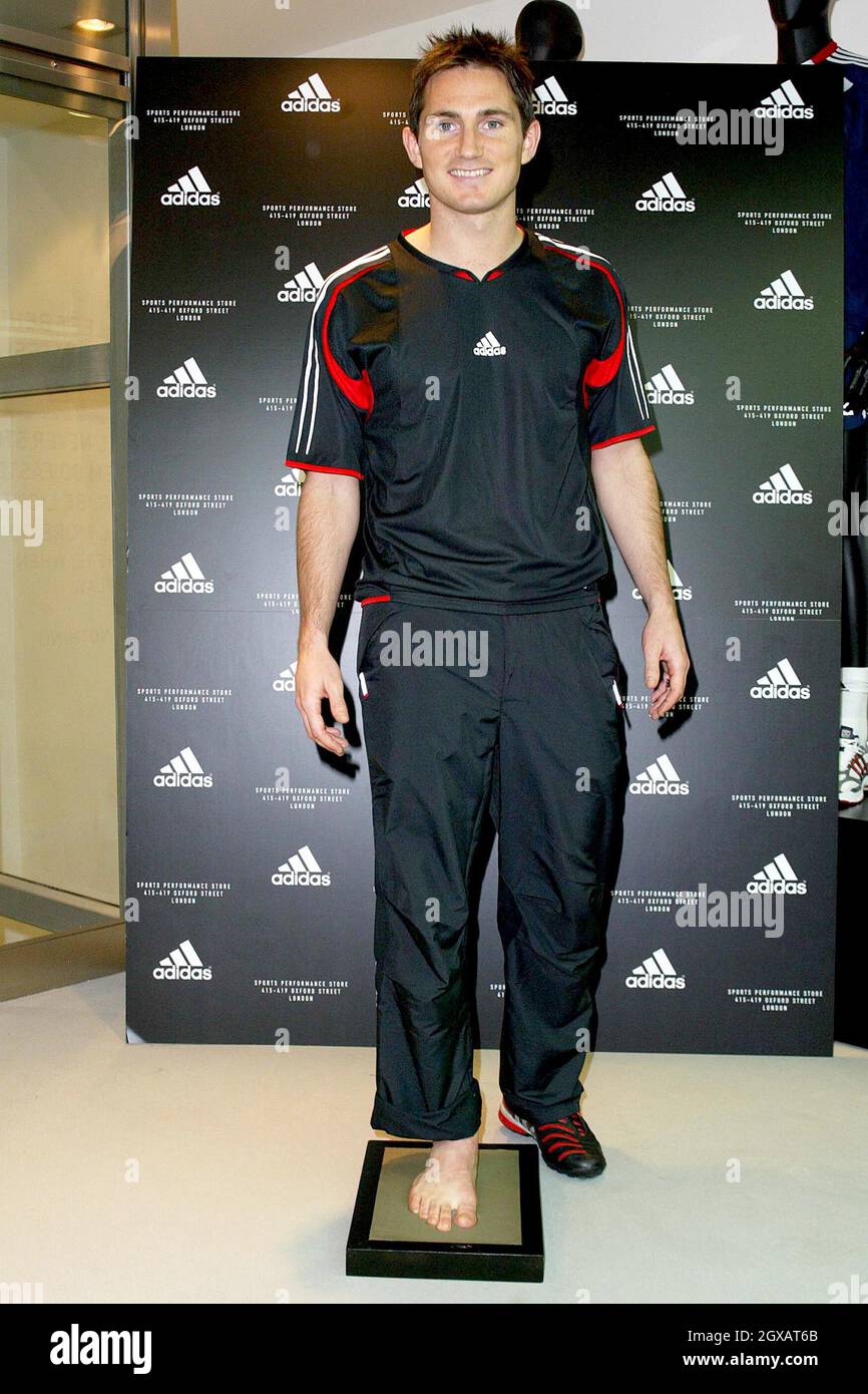 Frank Lampard helps launch the Adidas Sport Performance store in London  Stock Photo - Alamy