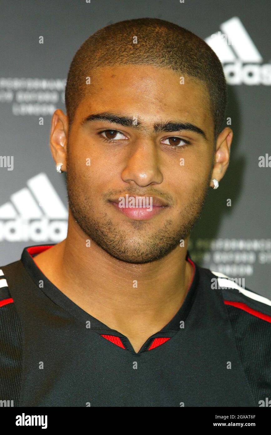 Glen Johnson helps launch the Adidas Sport Performance store in London