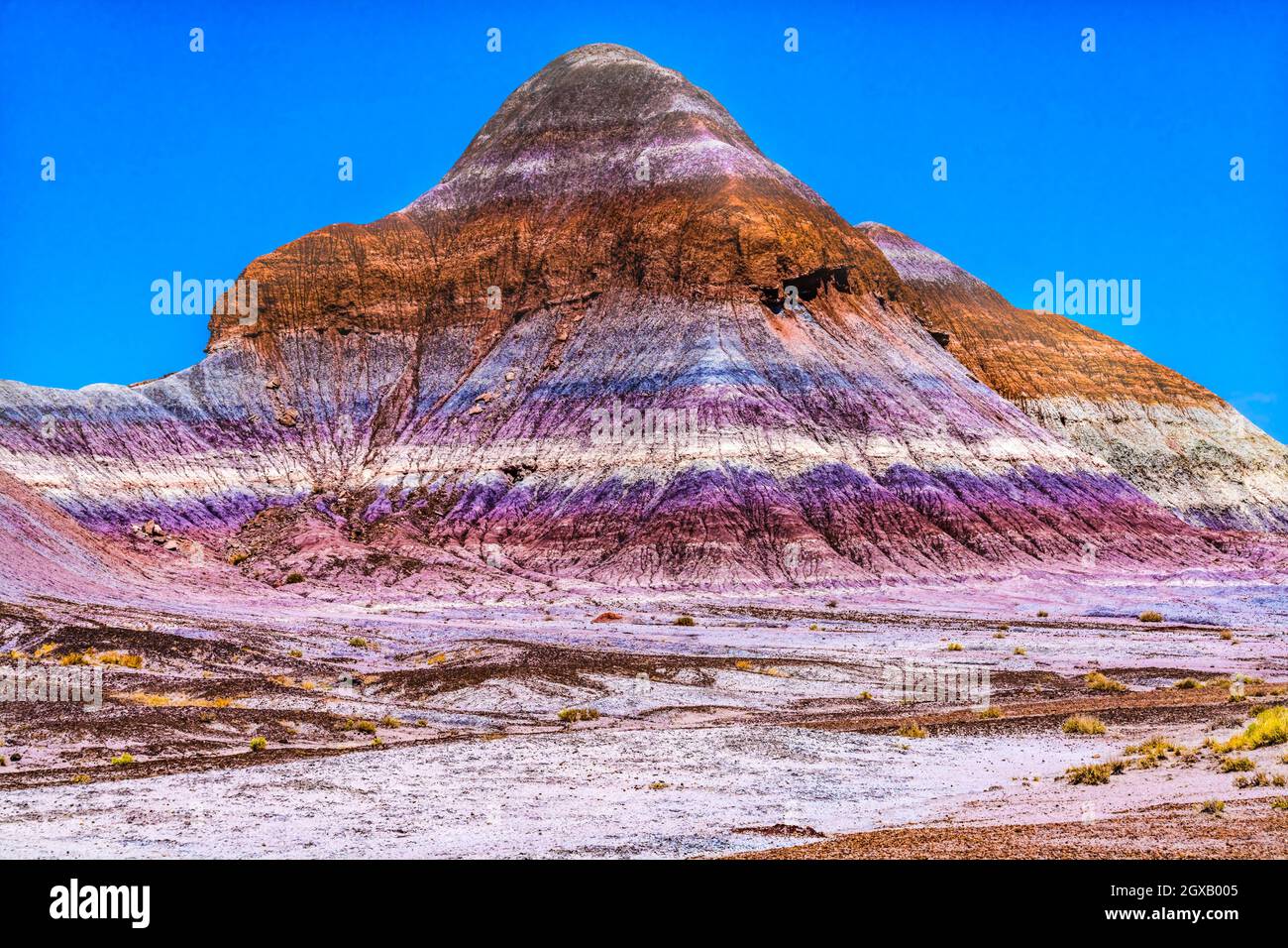 Arizona painted desert purple hills hi-res stock photography and images -  Alamy