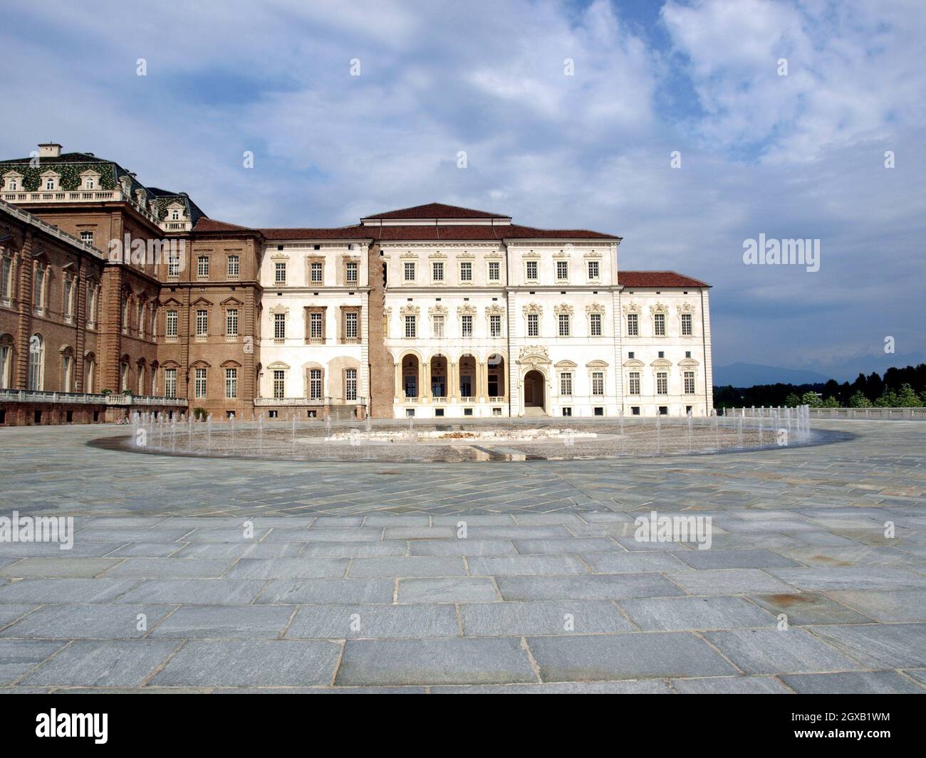 Reggia di Venaria Reale (Royal Palace) near Turin, Italy Stock