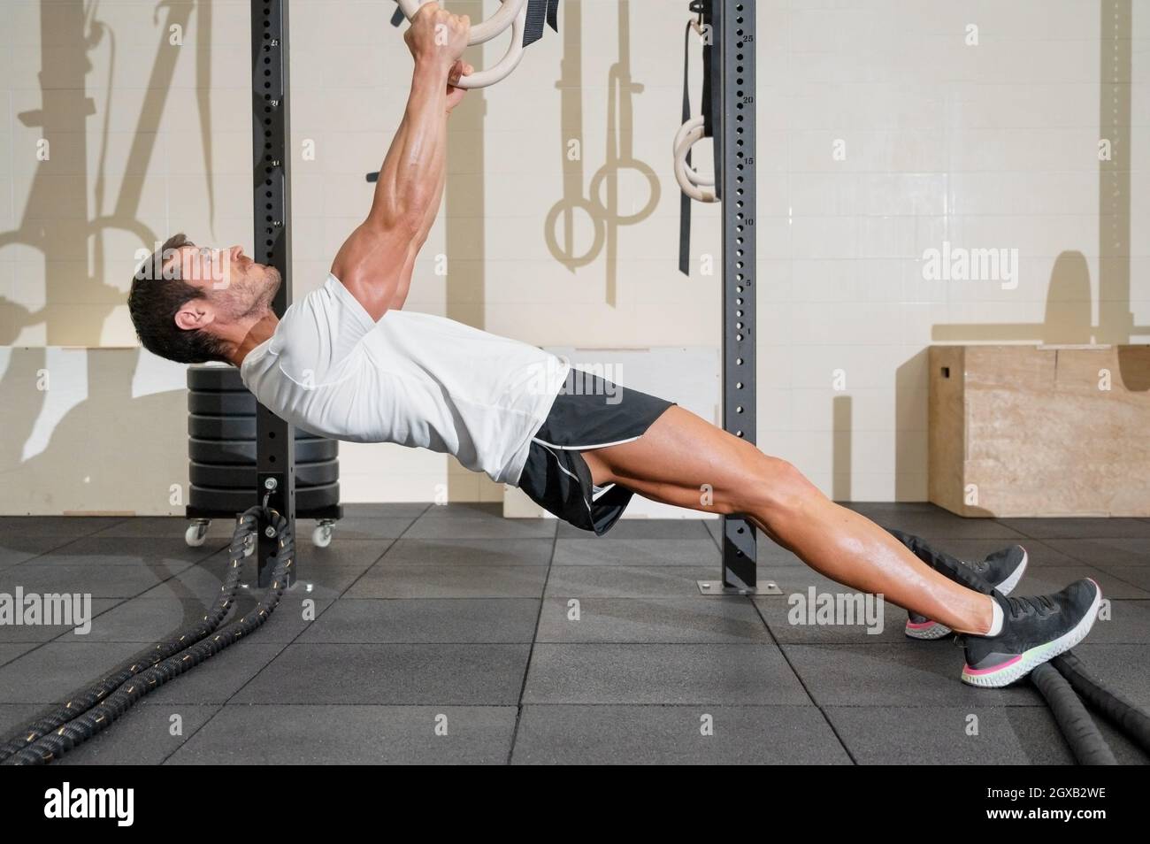 Male gymnast bar hires stock photography and images Alamy