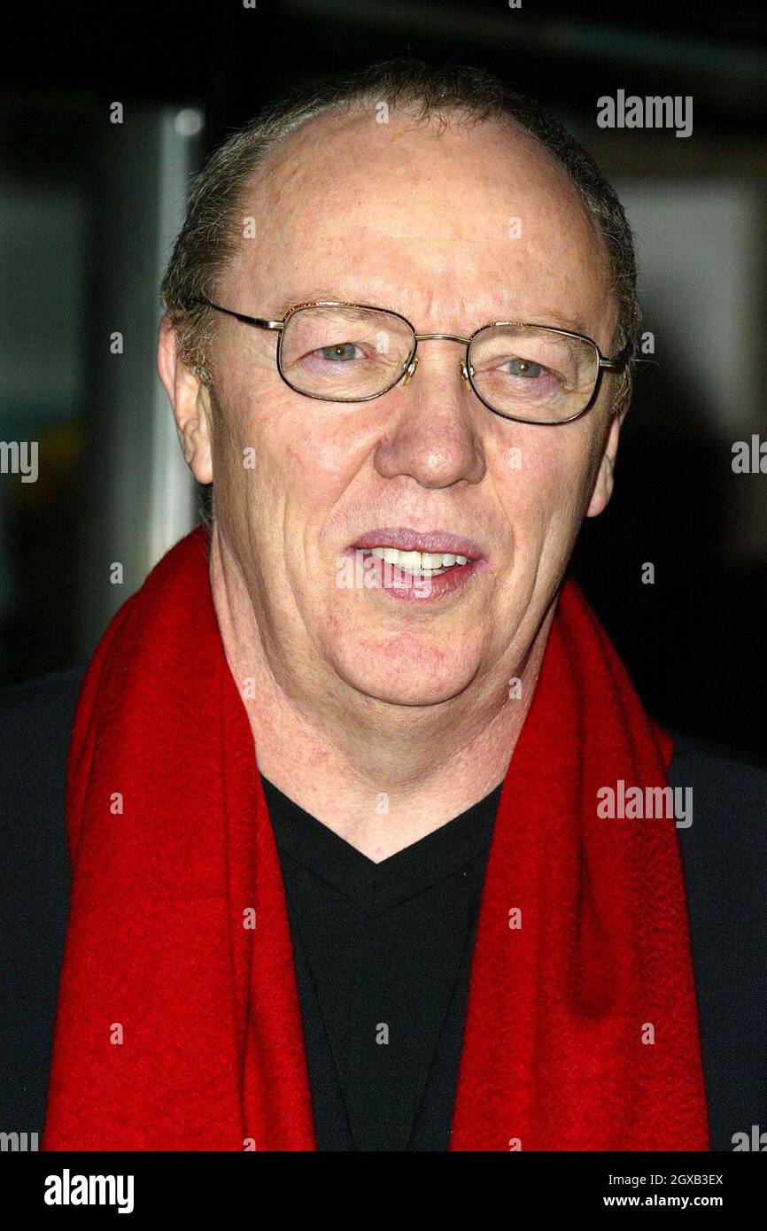 Terry George attending the Hotel Rwanda UK premiere at the Vue West End ...