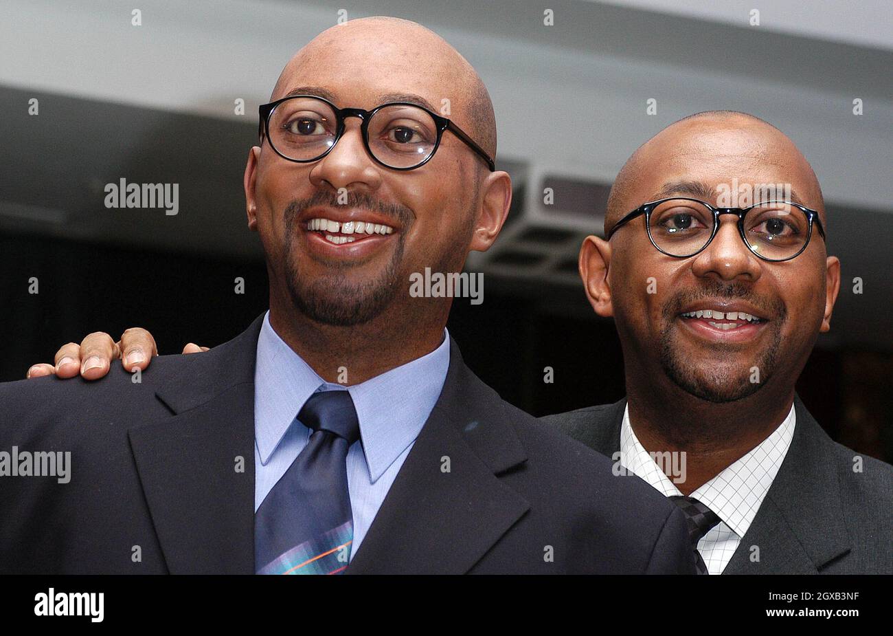 Howard Brown, bespectacled Halifax advert star, unveils his double at