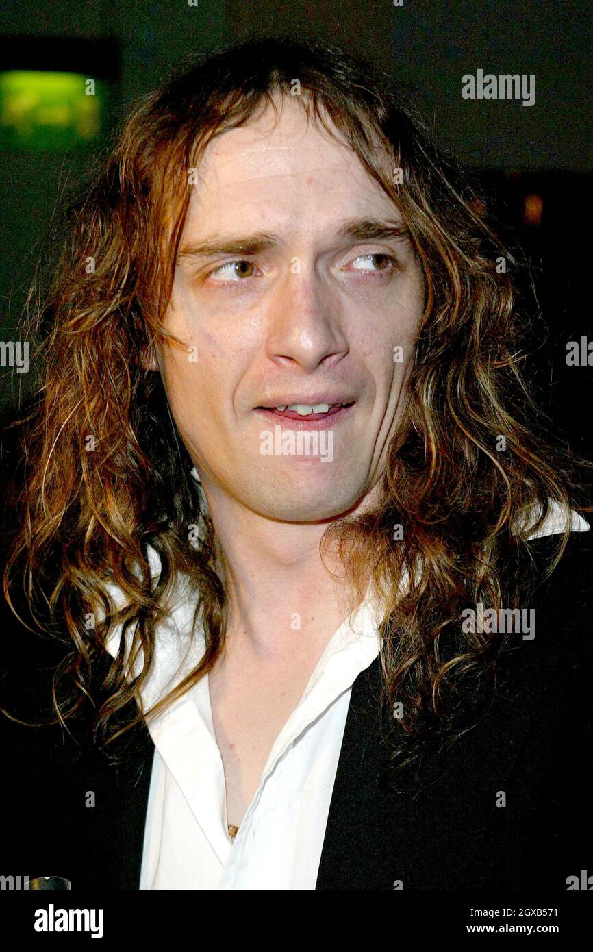 Justin Hawkins at his waxwork unveiling at Madame Tussauds, London on ...