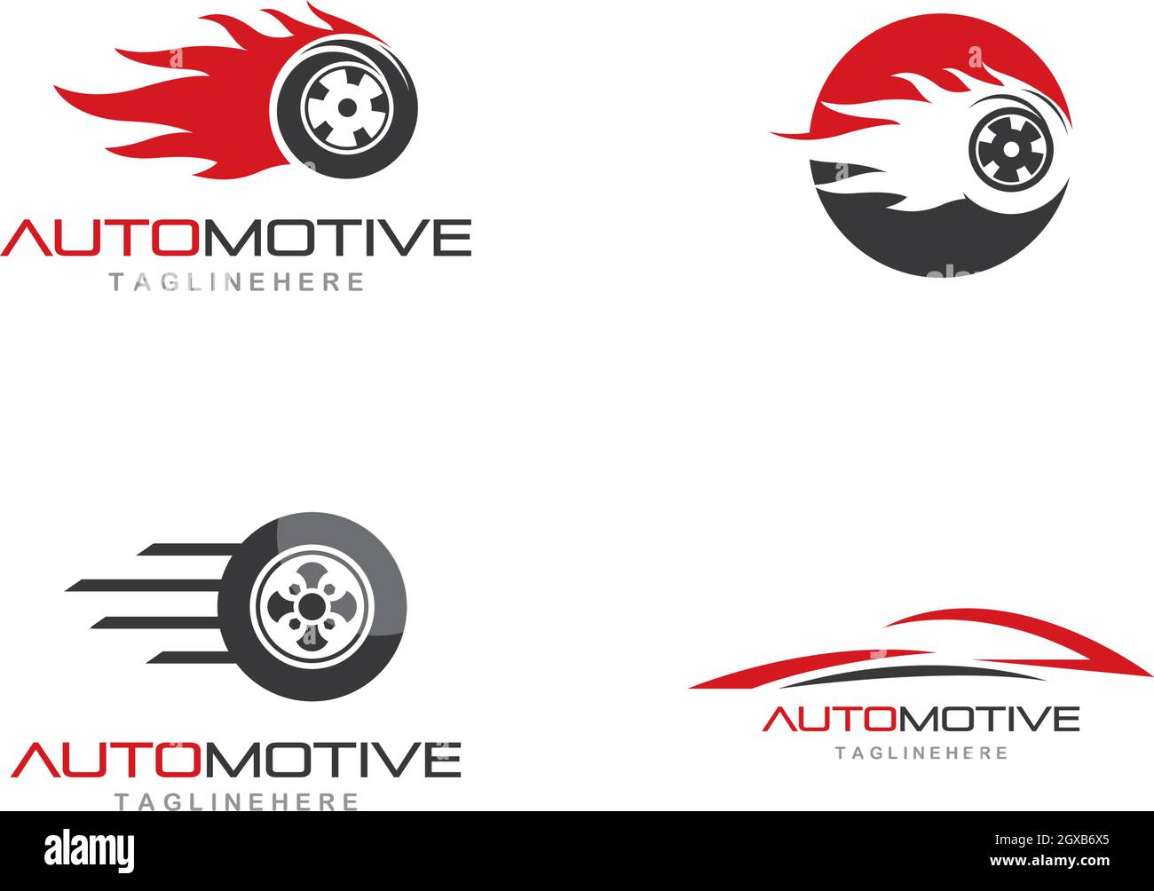 Auto car Logo Template vector icon Stock Vector