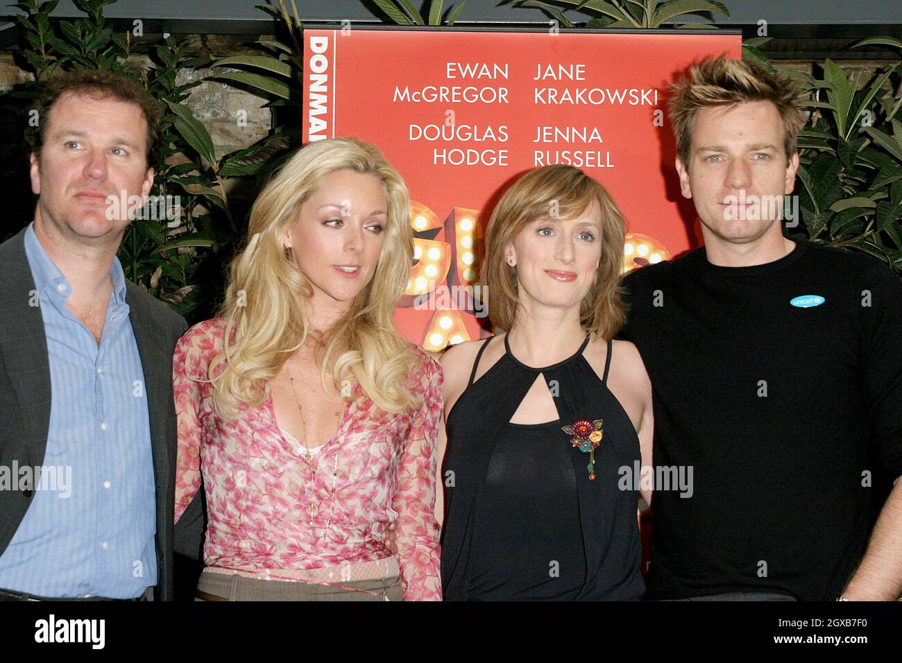 Ewan McGregor, Jane Krakowski, Douglas Hodge and Jenna Russell at the
