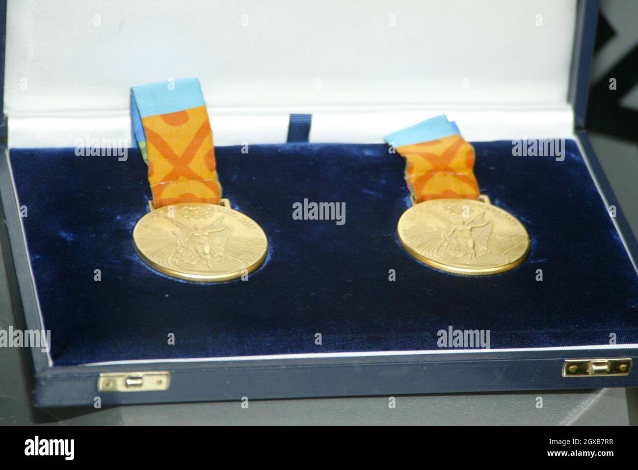 Dame Kelly Holmes' Olympic medals on 