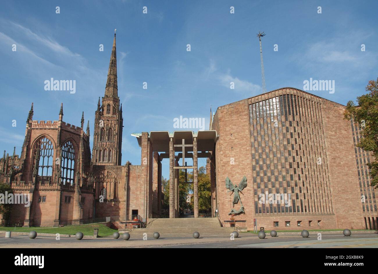 St Michael Cathedral church, Coventry, England, UK. Stock Photo