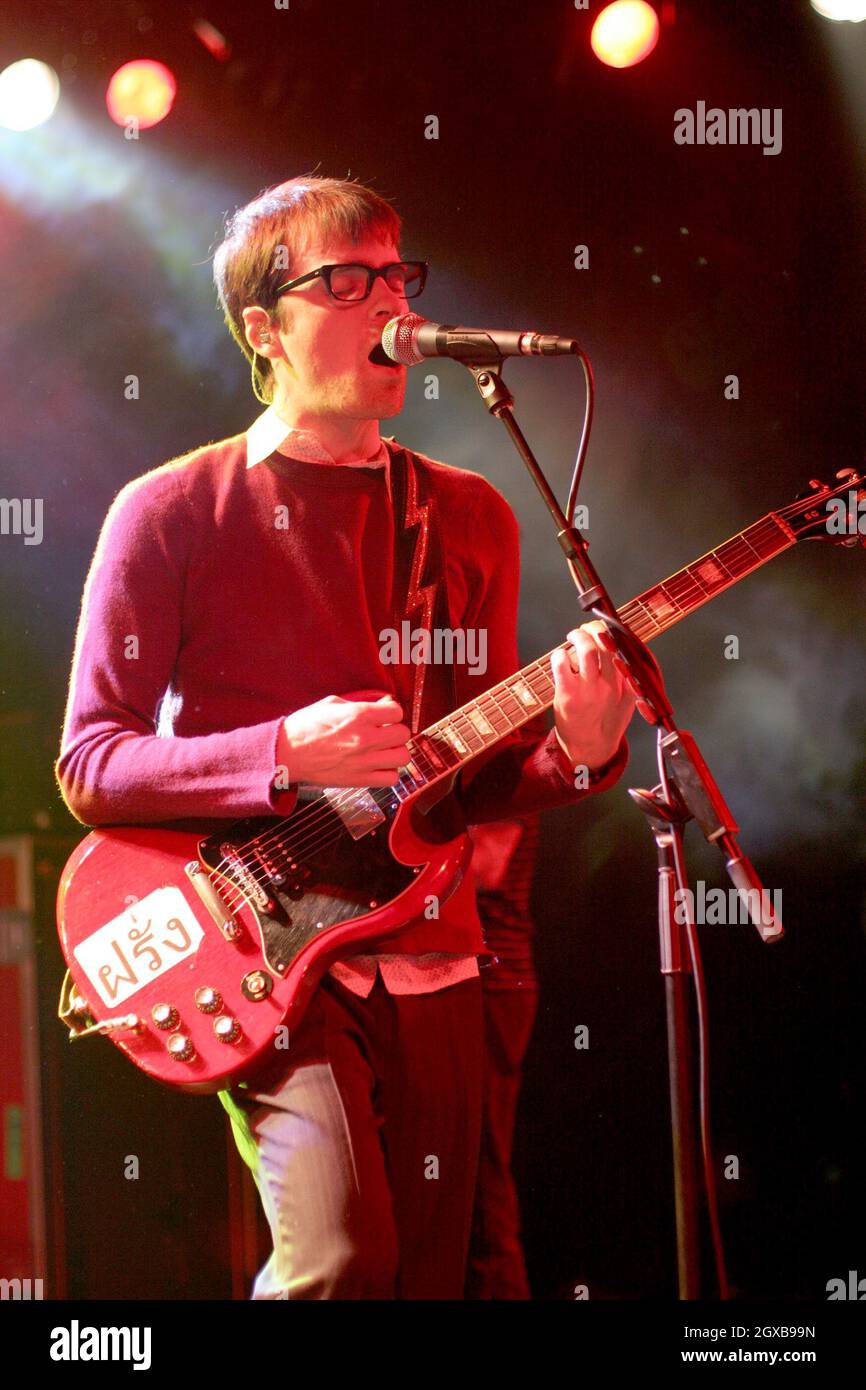 Weezer open Make Believe tour at the Commodore Ballroom in Vancouver Stock Photo Alamy