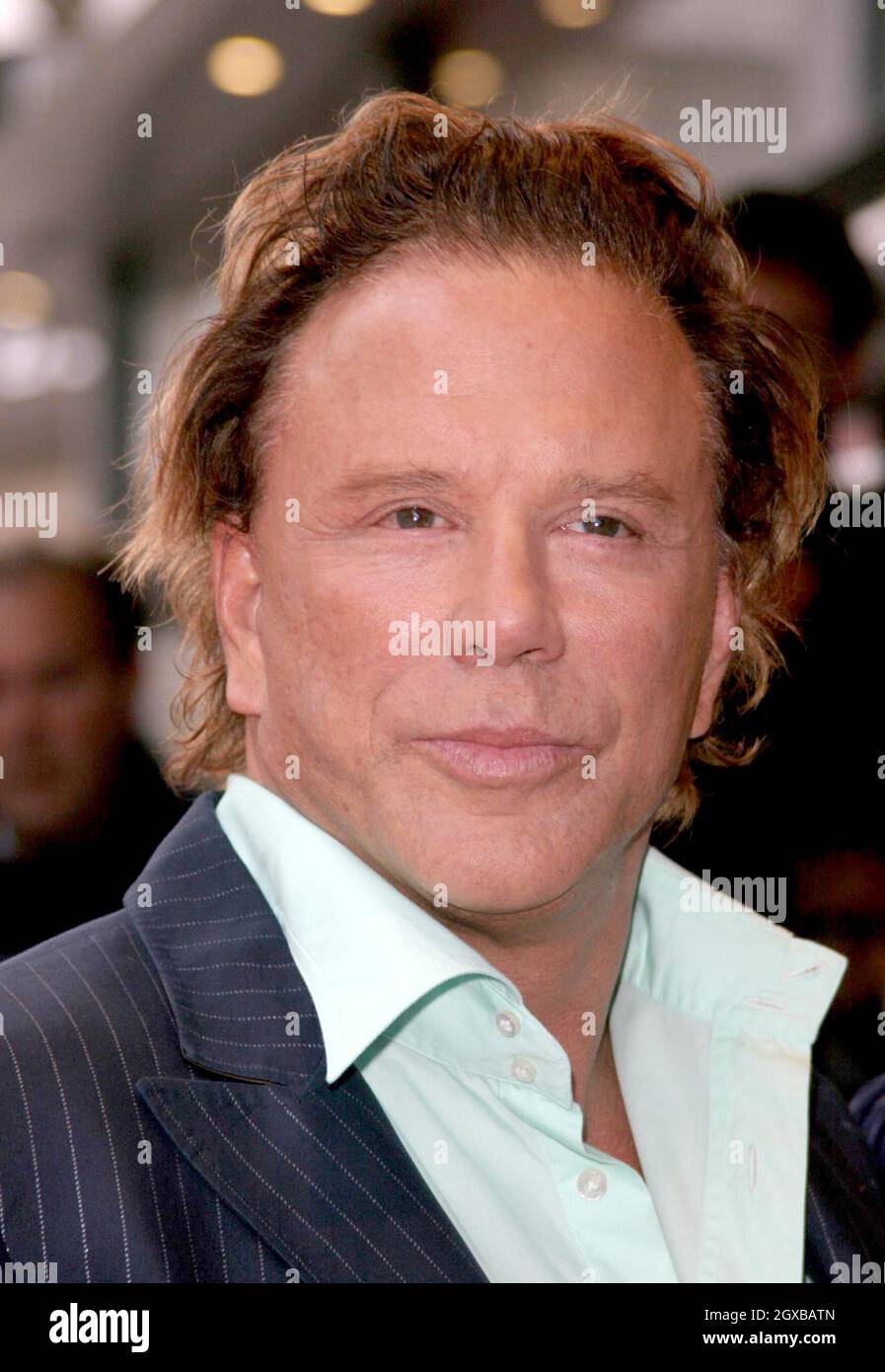 Mickey Rourke at the UK premiere of Sin City which was held at the ...