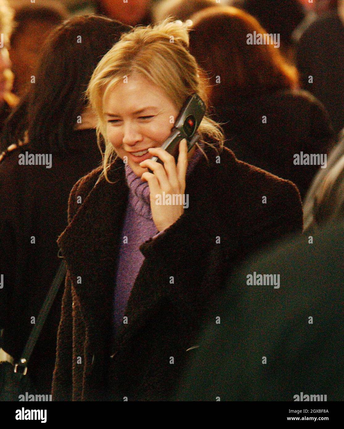 Renee Zellweger filming the sequel to Bridget Jones Diary 'The Edge of