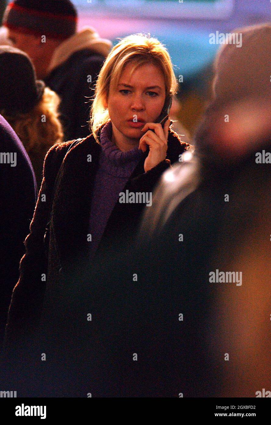 Renee Zellweger filming the sequel to Bridget Jones Diary 'The Edge of