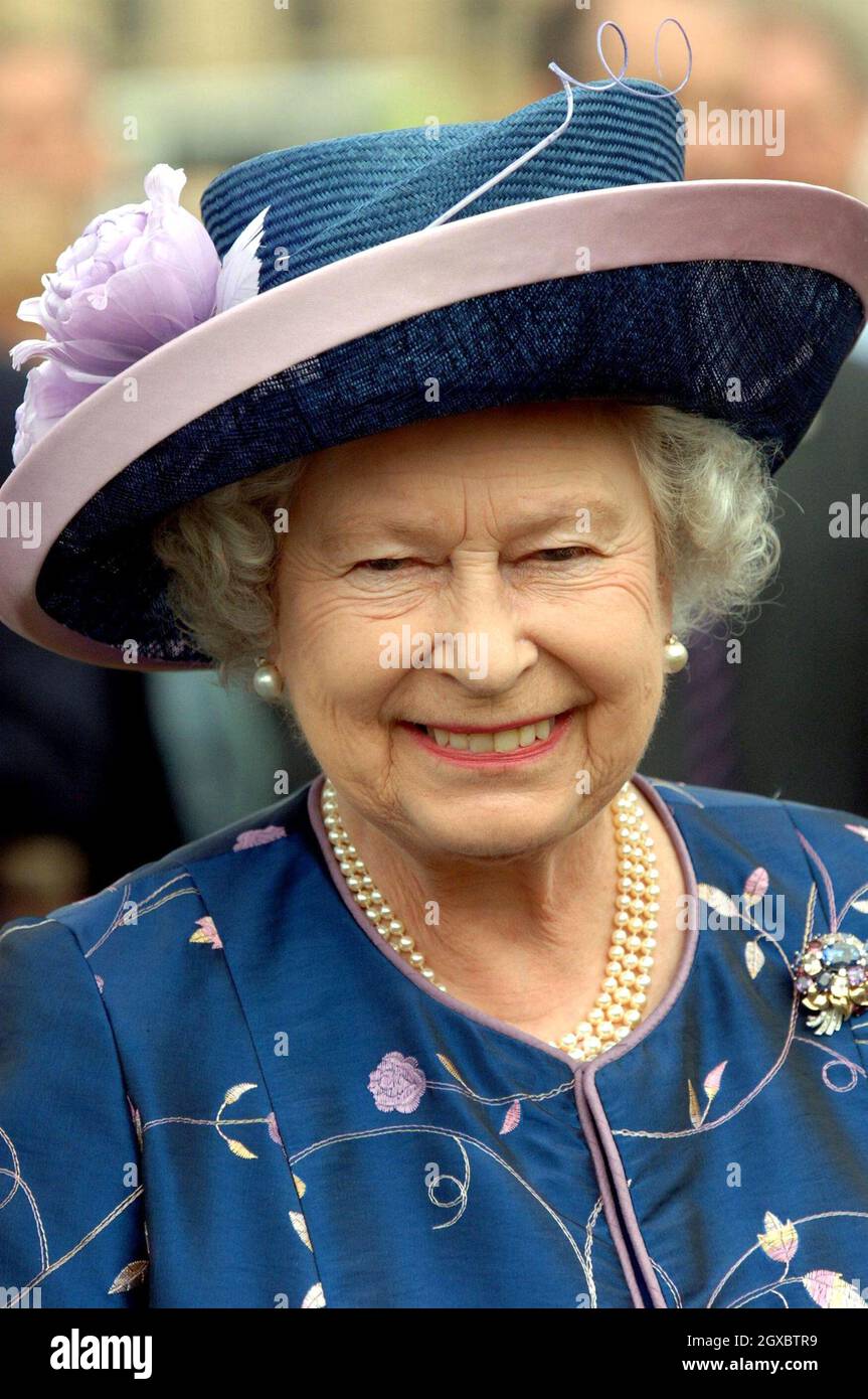 Queen Elizabeth ll attends. Stock Photo