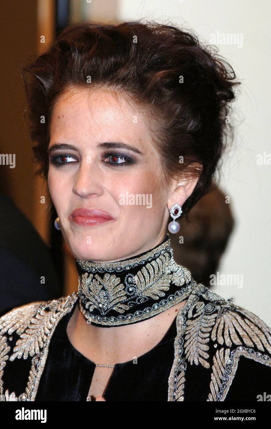 Eva Green at the Royal Premiere for the 21st Bond film 'Casino Royale' at the Odeon in Leicester Square, London on November 14, 2006. Anwar Hussein/EMPICS Entertainment  Stock Photo