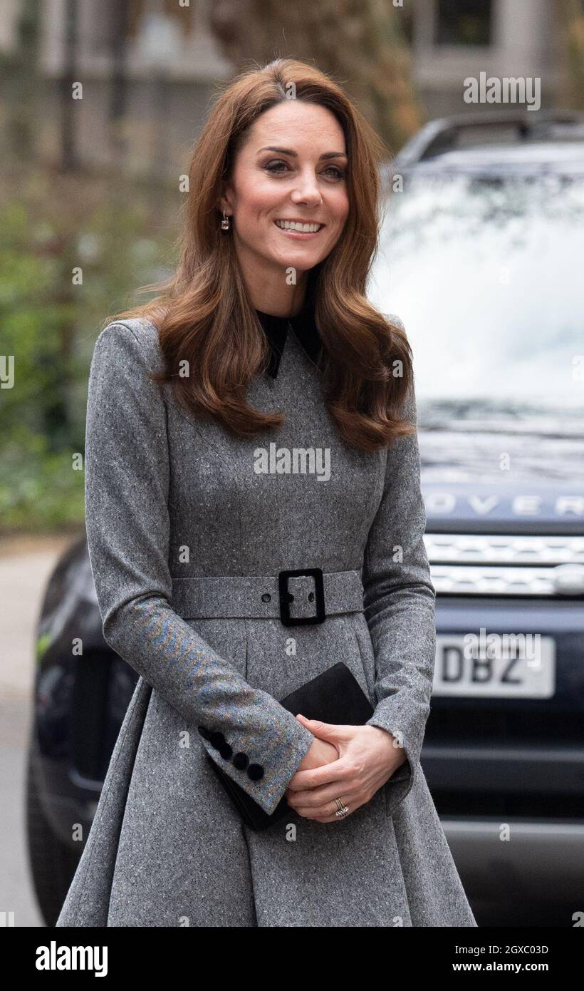 duchess of cambridge grey dress See Kate Middleton's Latest Post-Baby Look!