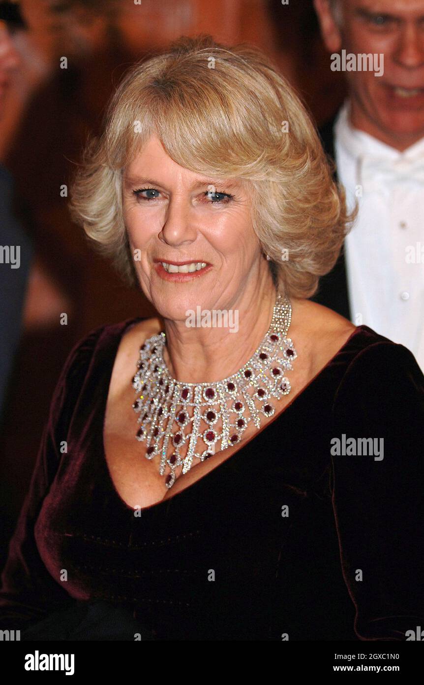 Camilla Duchess Of Cornwall Attends A Gala Concert To Celebrate The 150th Anniversary Of The