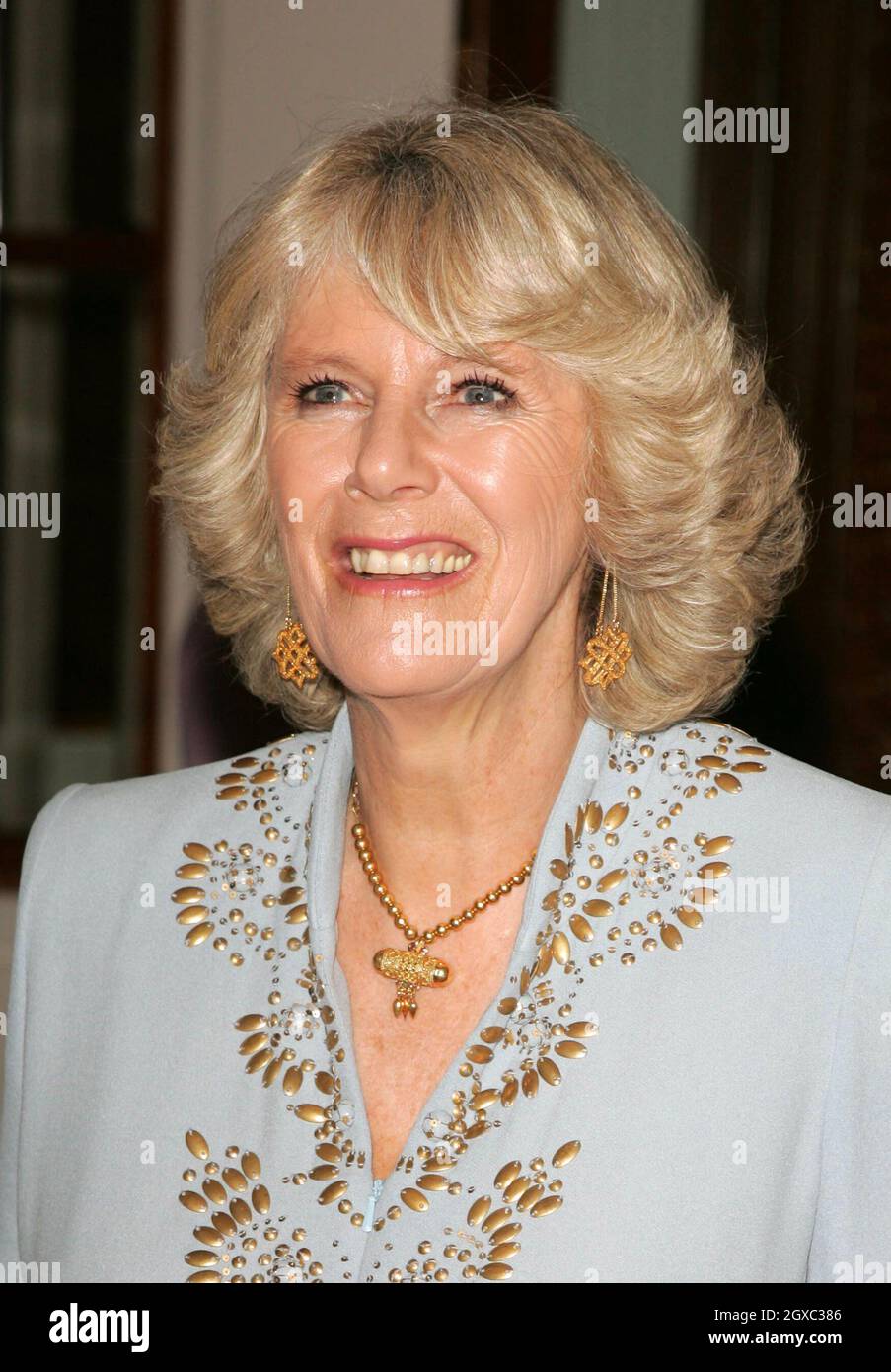 Camilla, Duchess of Cornwall arrives for a ladies only dinner with ...