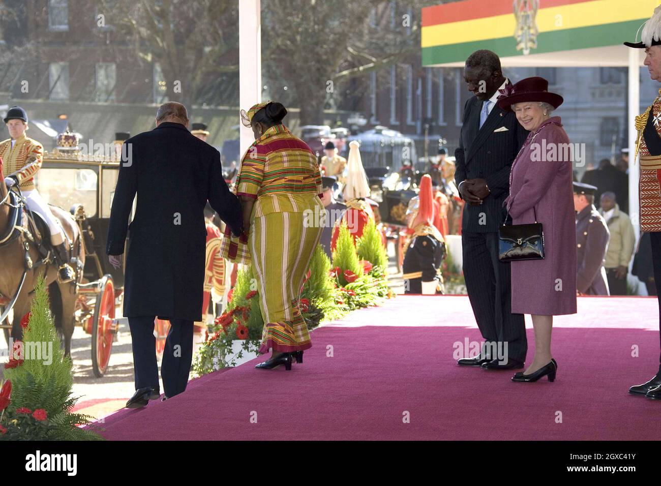 Her Majesty the Queen meets President of Ghana 