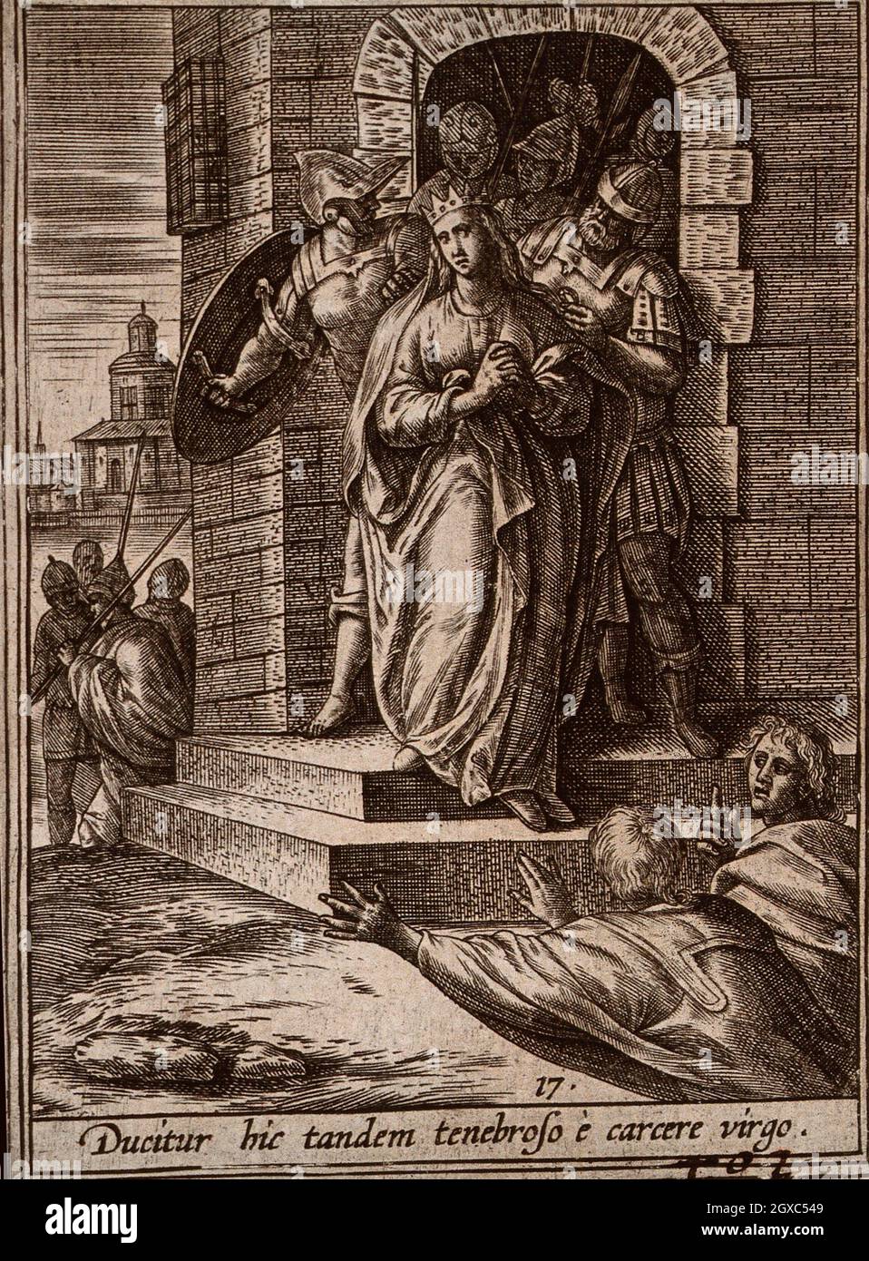 St catherine of alexandria martyrdom hi-res stock photography and ...