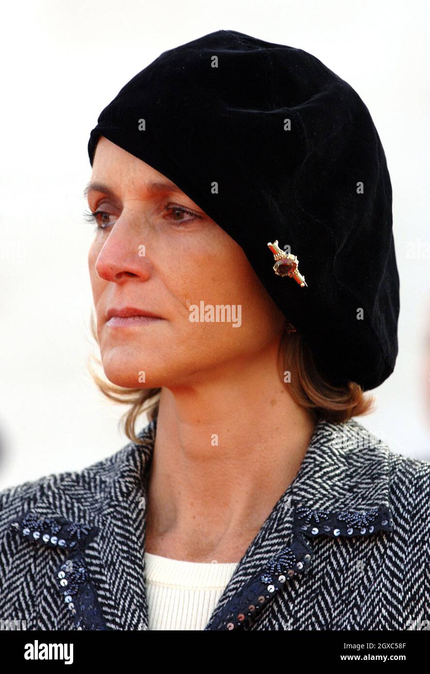 Marie-Laure de Villepin, wife of French Prime Minister Dominique de  Villepin, has tears in her eyes as she attends a ceremony to mark the 90th  anniversary of the Battle of Vimy Ridge