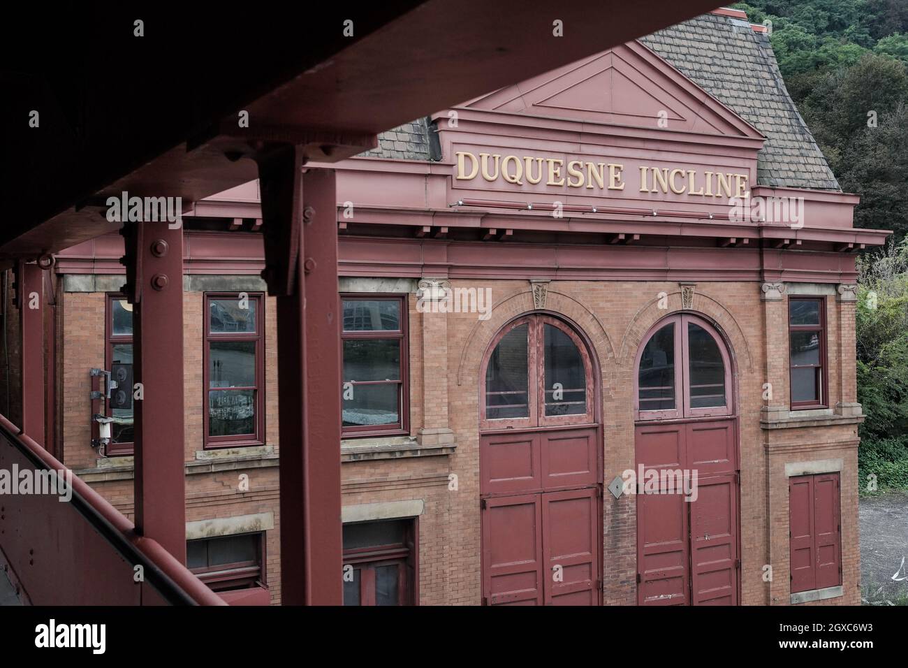 The Duquesne Incline Stock Photo