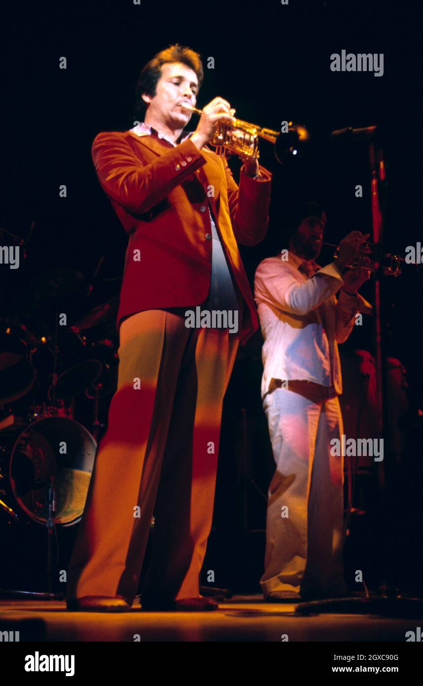 Herb Alpert, American trumpeter and cofounder of A&M record label, on