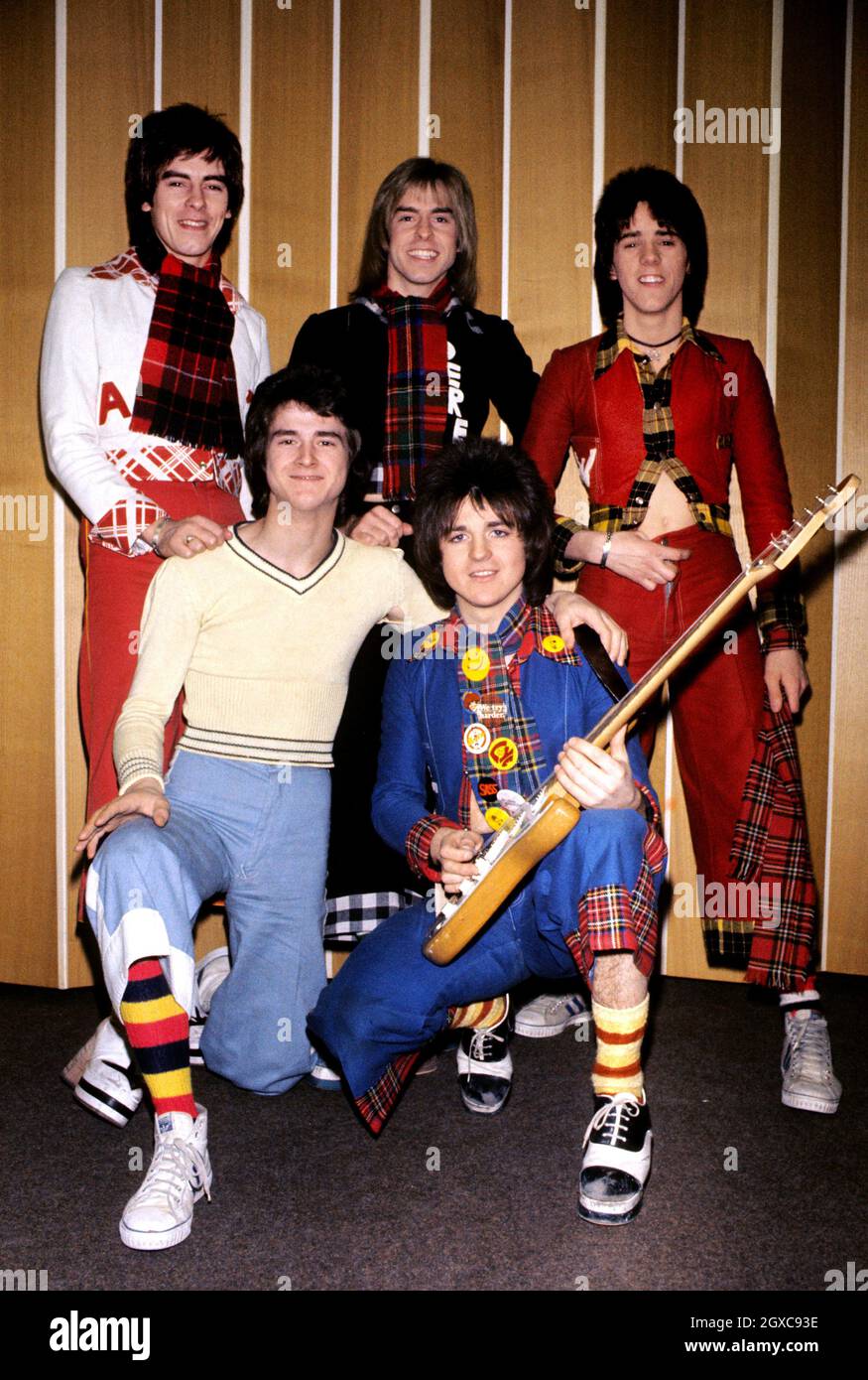 Bay City Rollers, circa 1975 Stock Photo