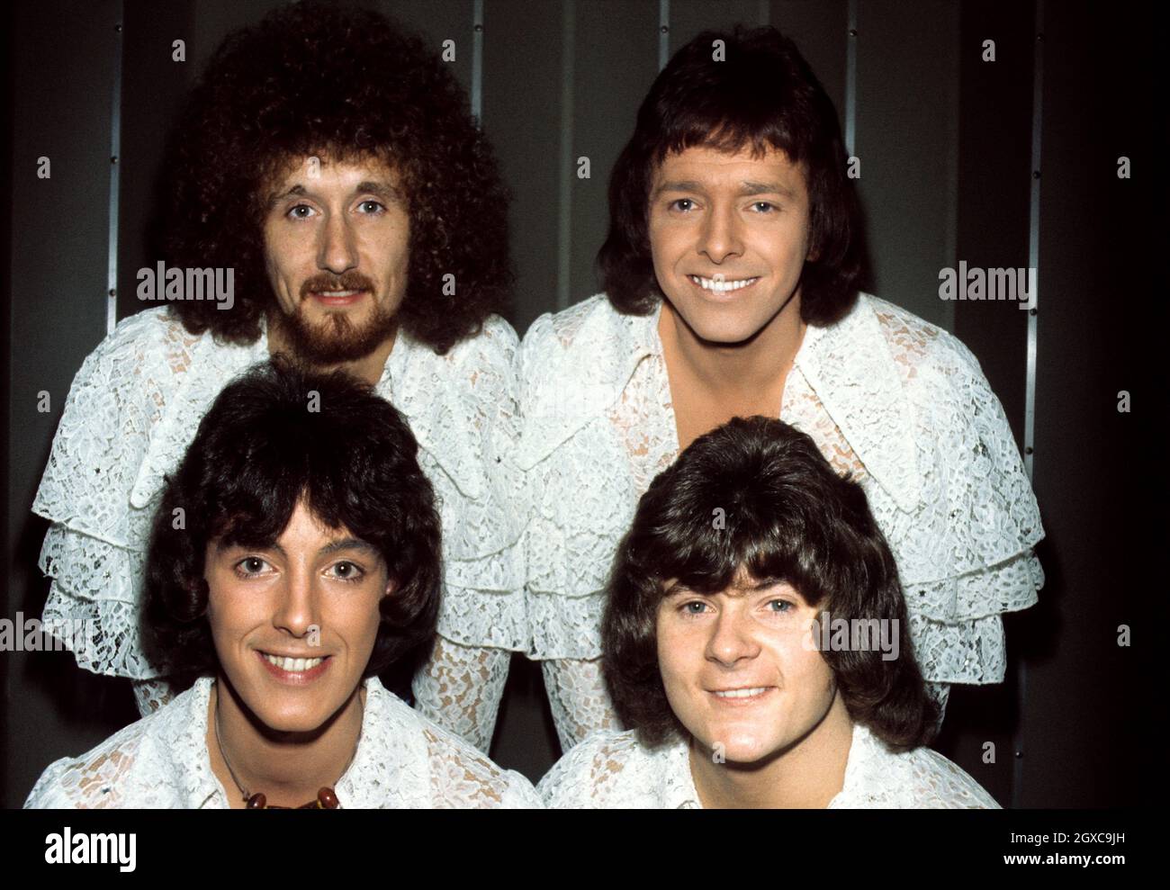 English pop group Paper Lace, circa 1975 Stock Photo