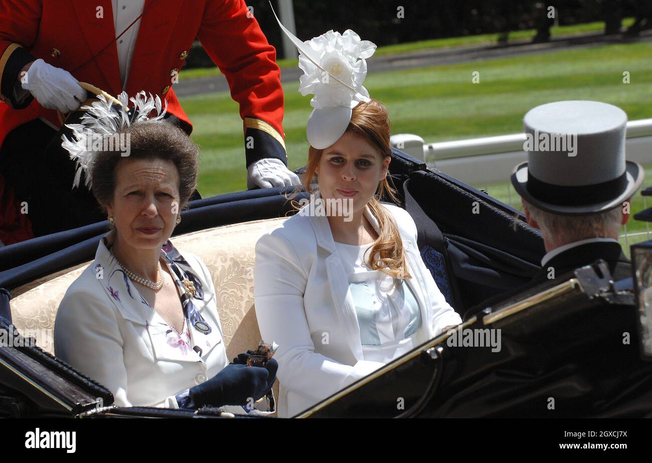 Princess anne ascot racecourse hi-res stock photography and images - Alamy