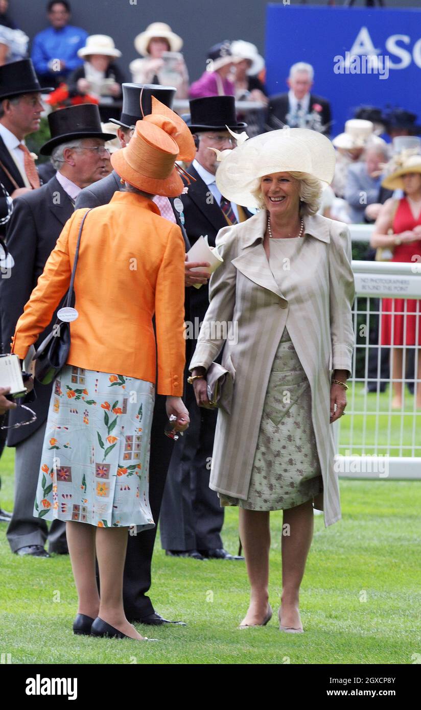 Princess anne royal ascot ascot hi-res stock photography and images - Alamy