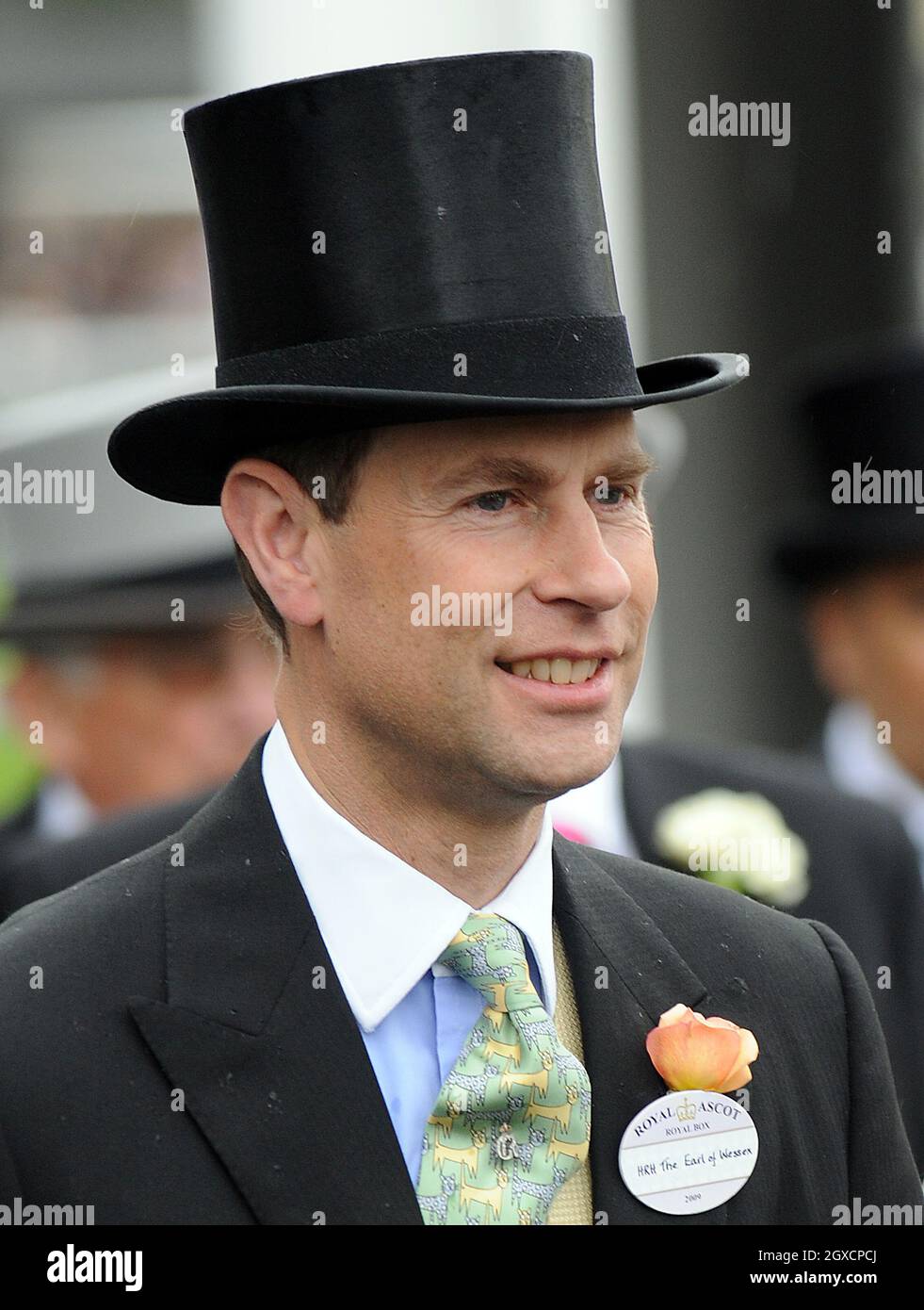 Prince Edward, Earl of Wessex at the second day of Ascot races at ascot racecourse in Berkshire Stock Photo