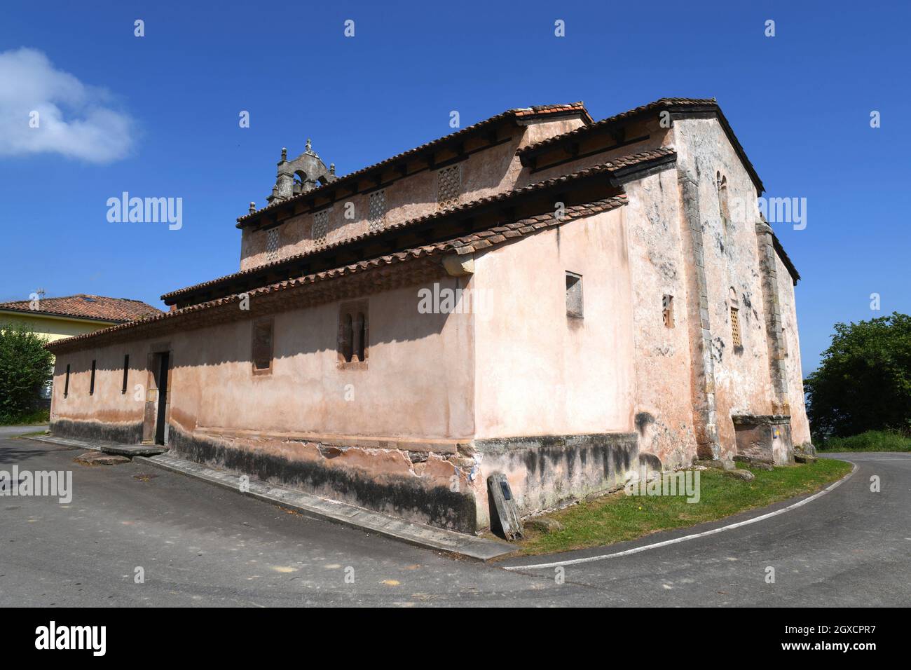 San Salvador de Priesca, preromanesque church 10th century