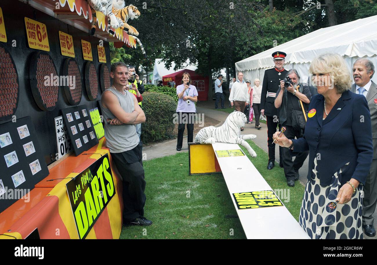 The Duchess of Cornwall (Camilla Parker Bowles) visits the West Wilts