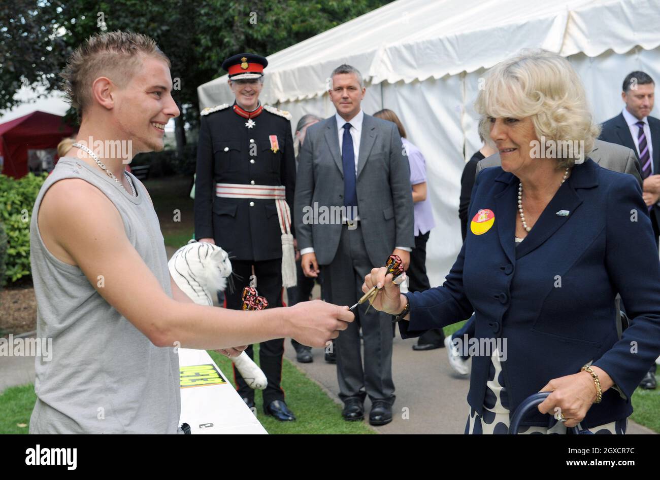 The Duchess of Cornwall (Camilla Parker Bowles) visits the West Wilts