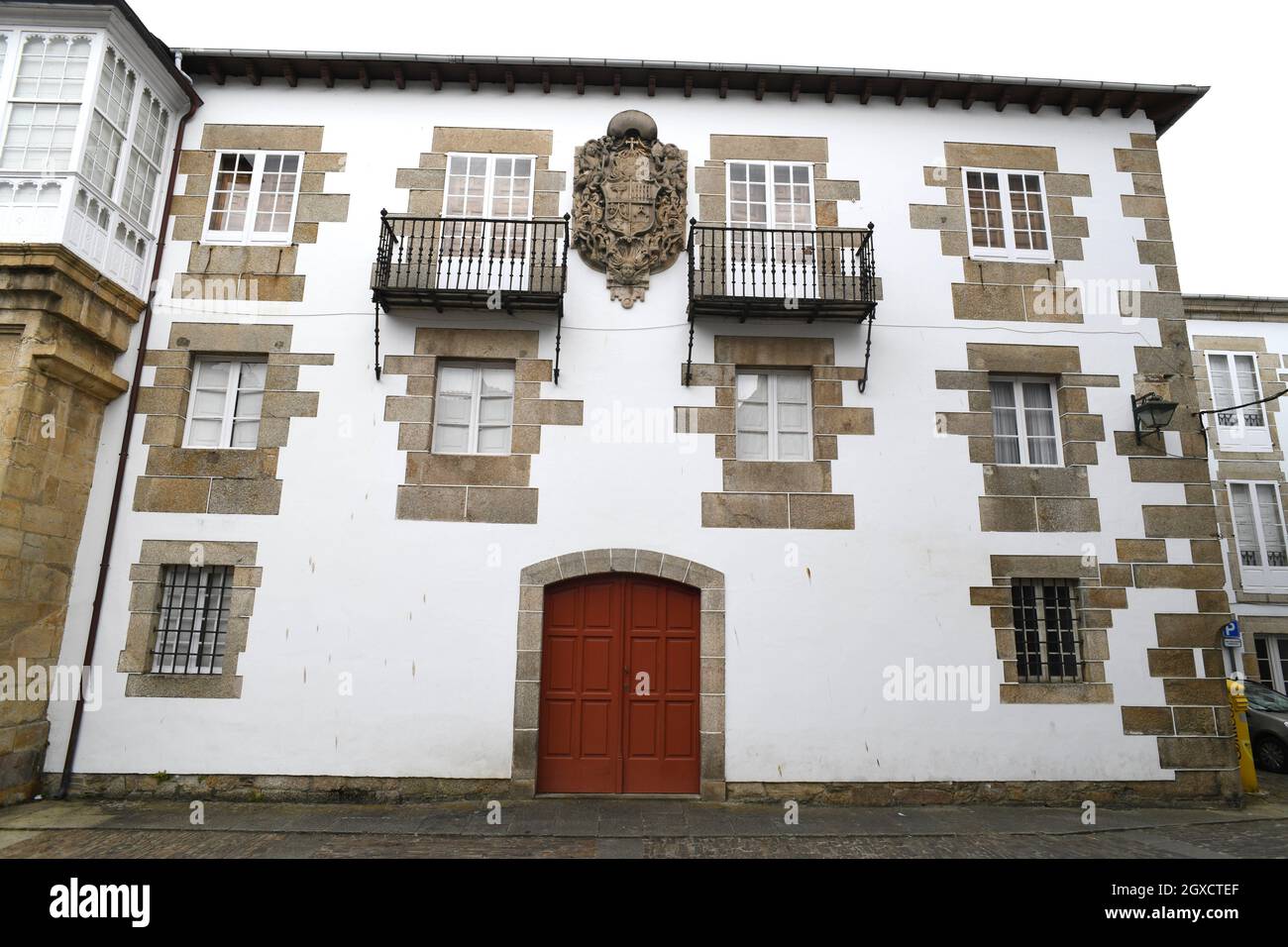 Mondonedo, Palacio Episcopal. Lugo, Galicia, Spain. Stock Photo
