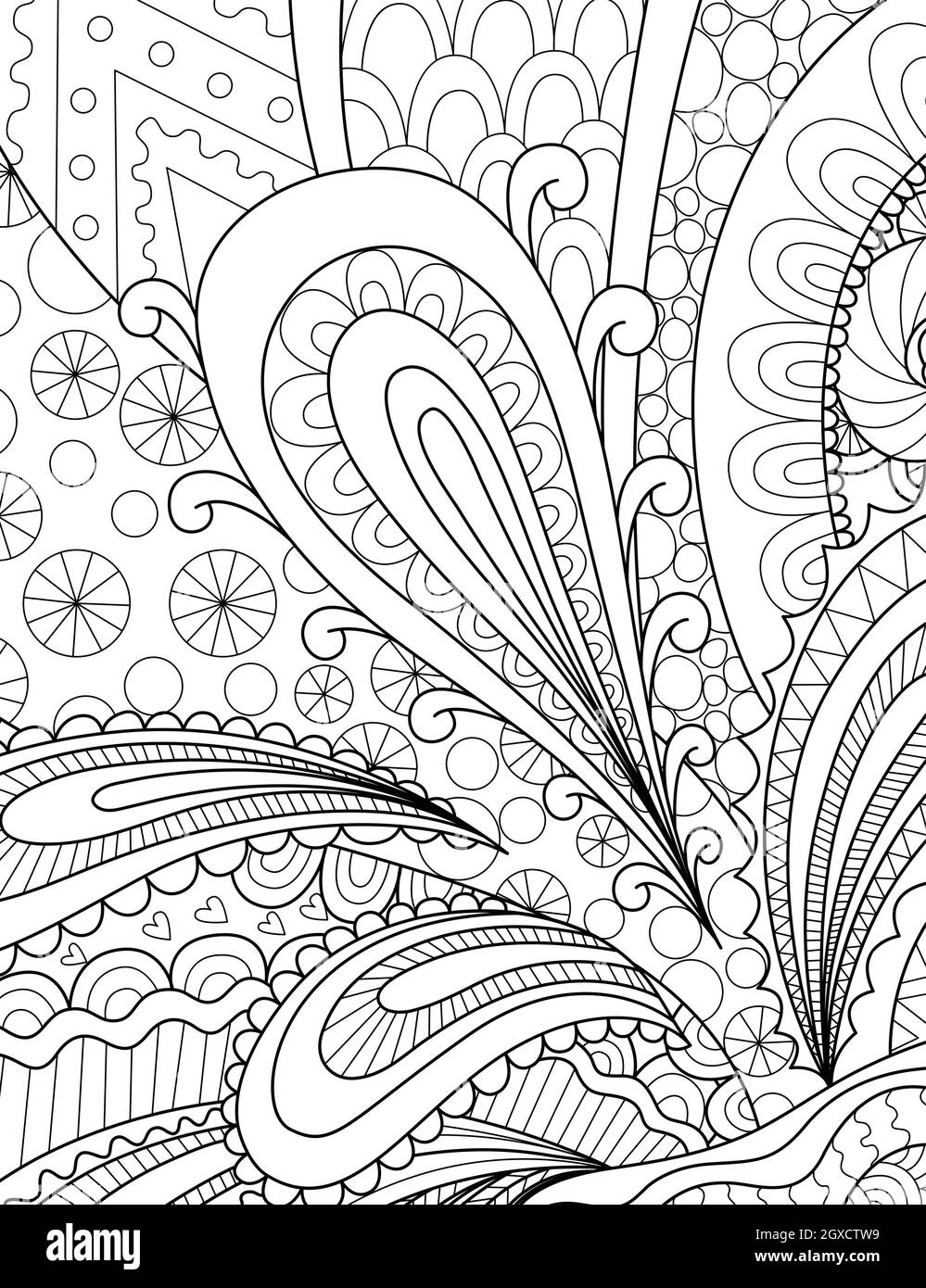 Printable Adult Coloring Pages Abstract