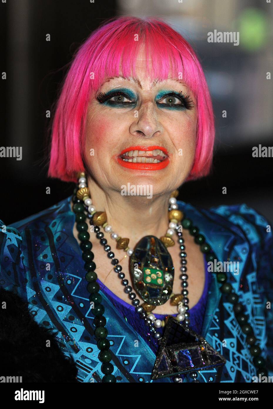 Zandra Rhodes Death Fashion designer zandra rhodes hi-res stock photography and images - Alamy