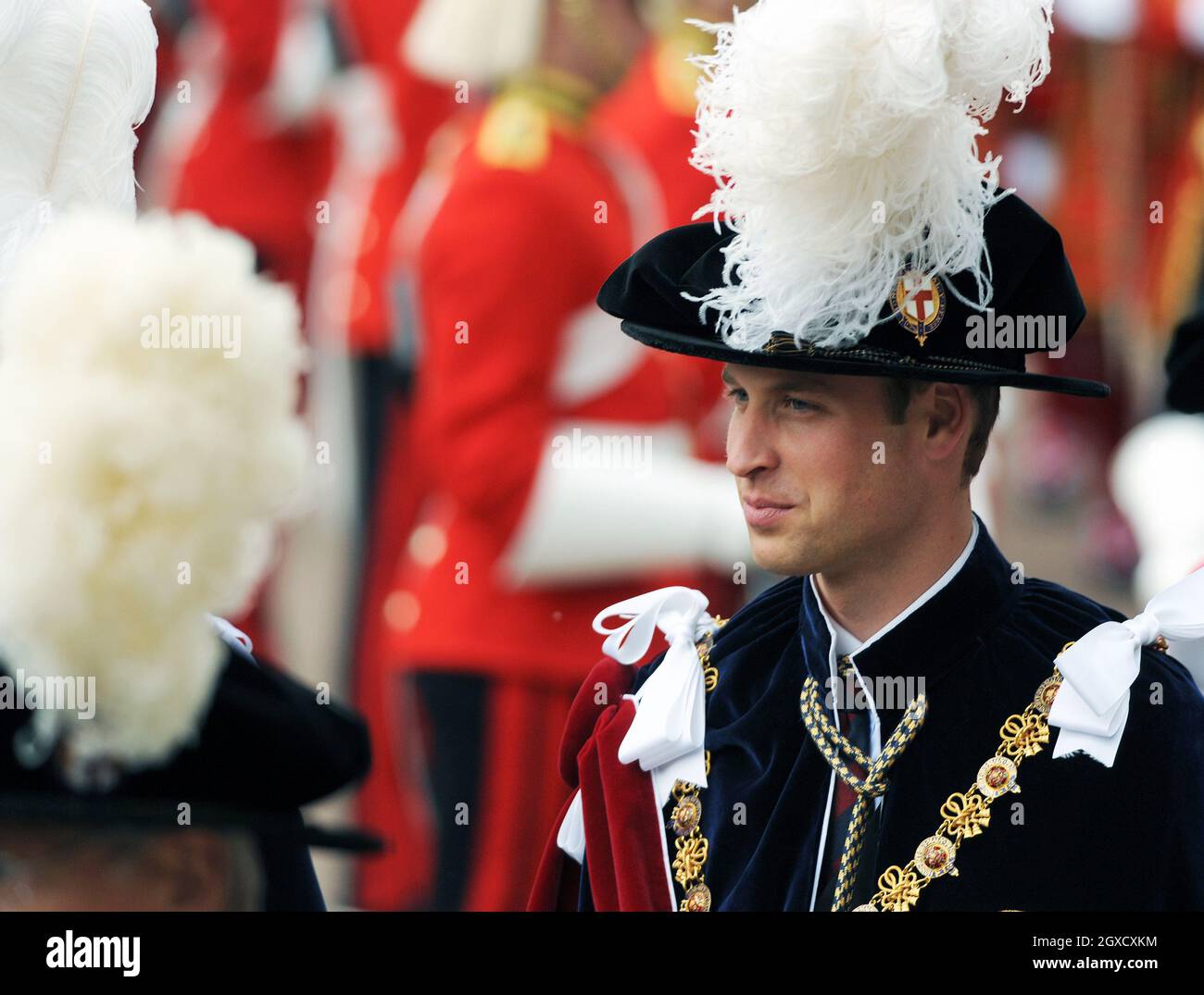 Prince William attends the Order of the Garter ceremony at Windsor(01)