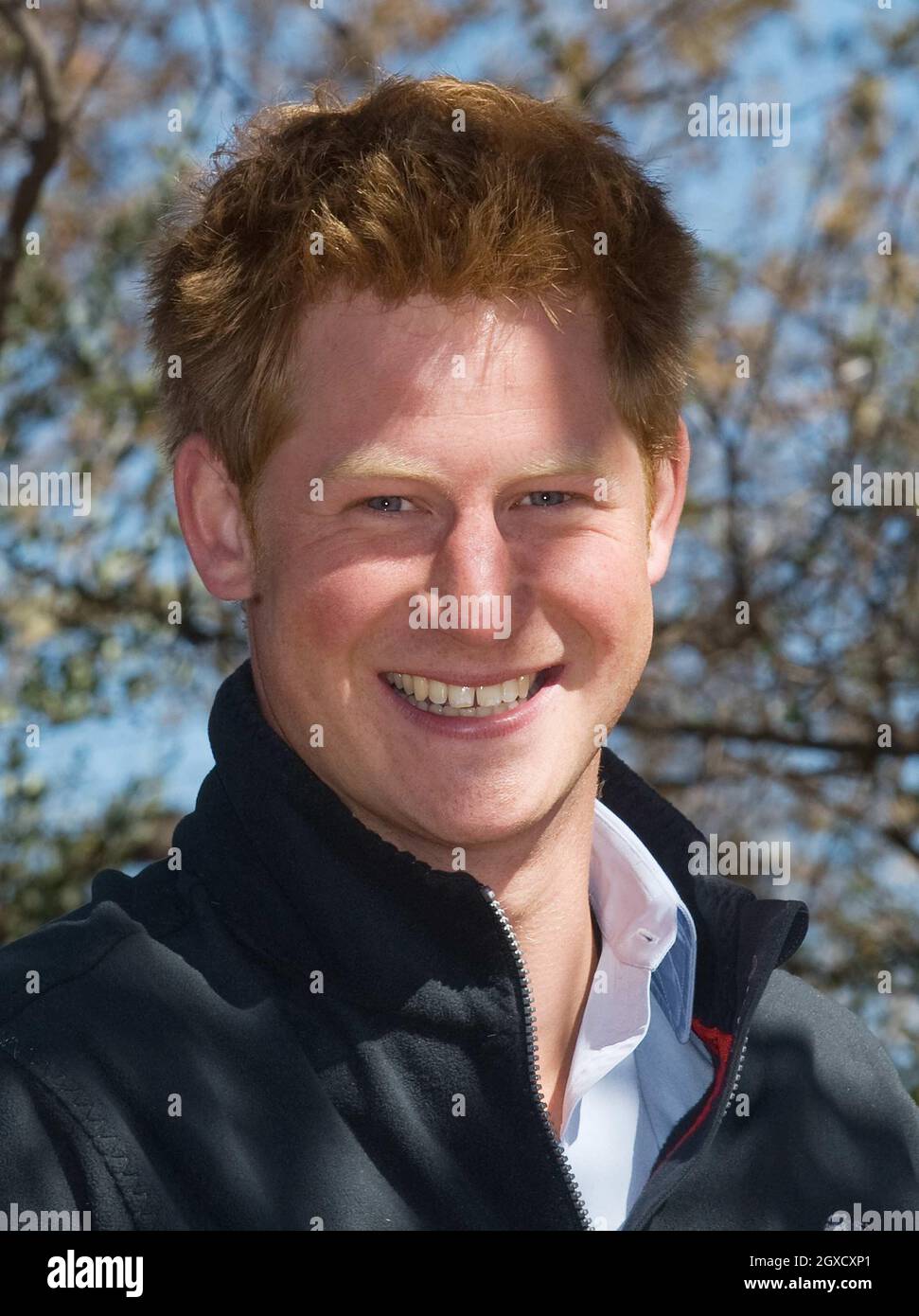 Prince william prince harry visit africa hires stock photography and
