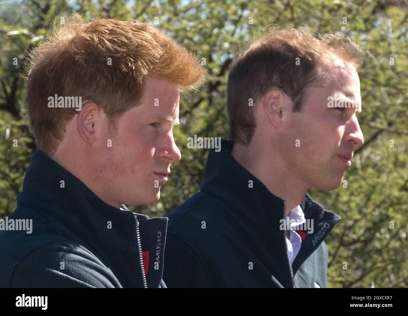 Prince Harry and Prince William visit the Mokolodi Education Centre in