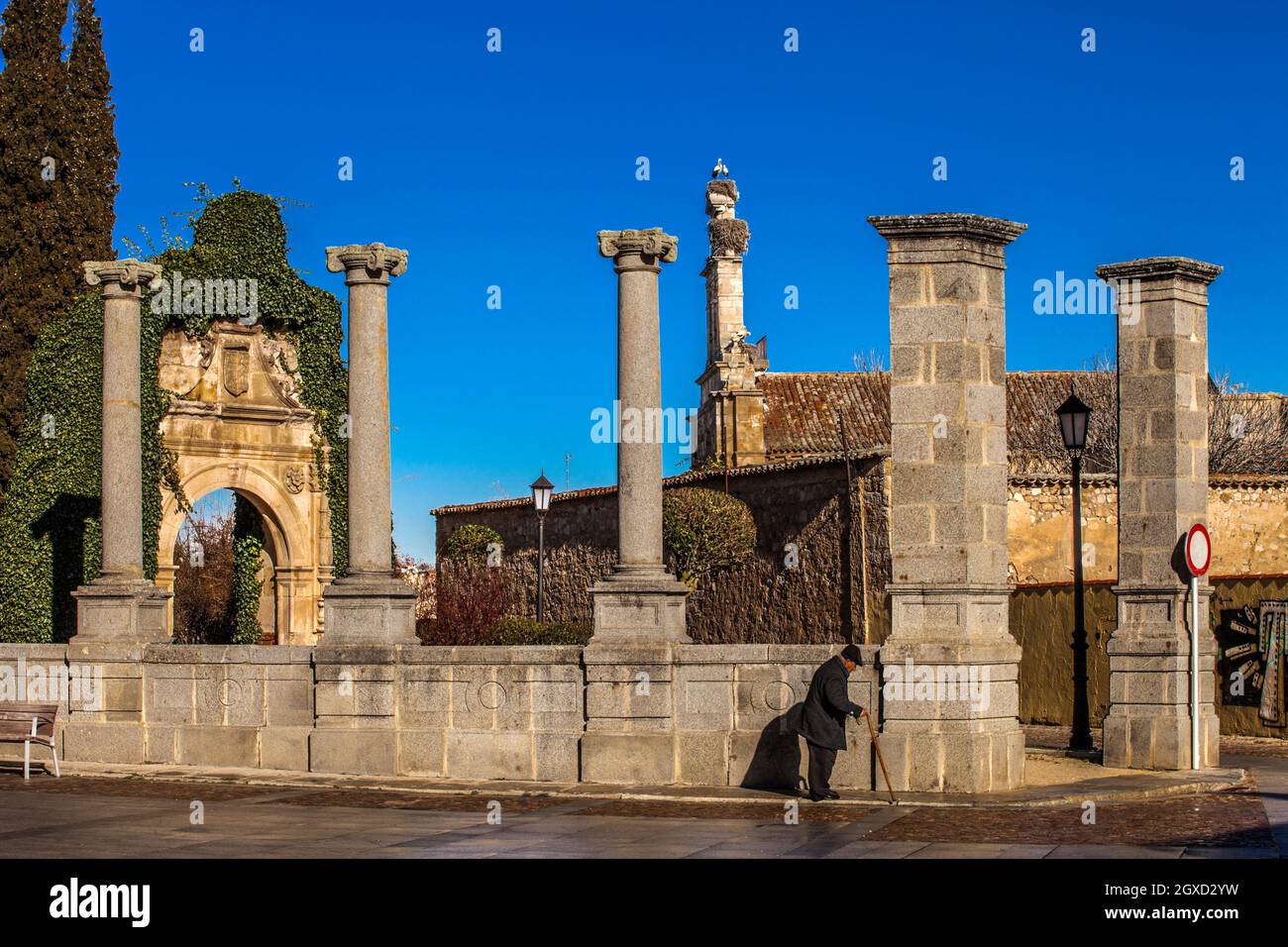 Cathedral set, Zamora city, Zamora Province, Castile and Leon, Spain, Europe. Stock Photo