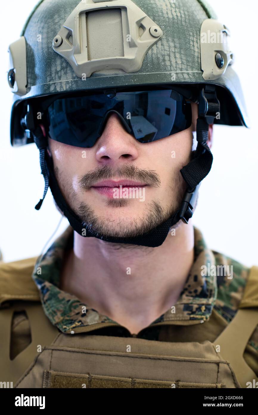 american marine corps special operations modern warfare soldier with