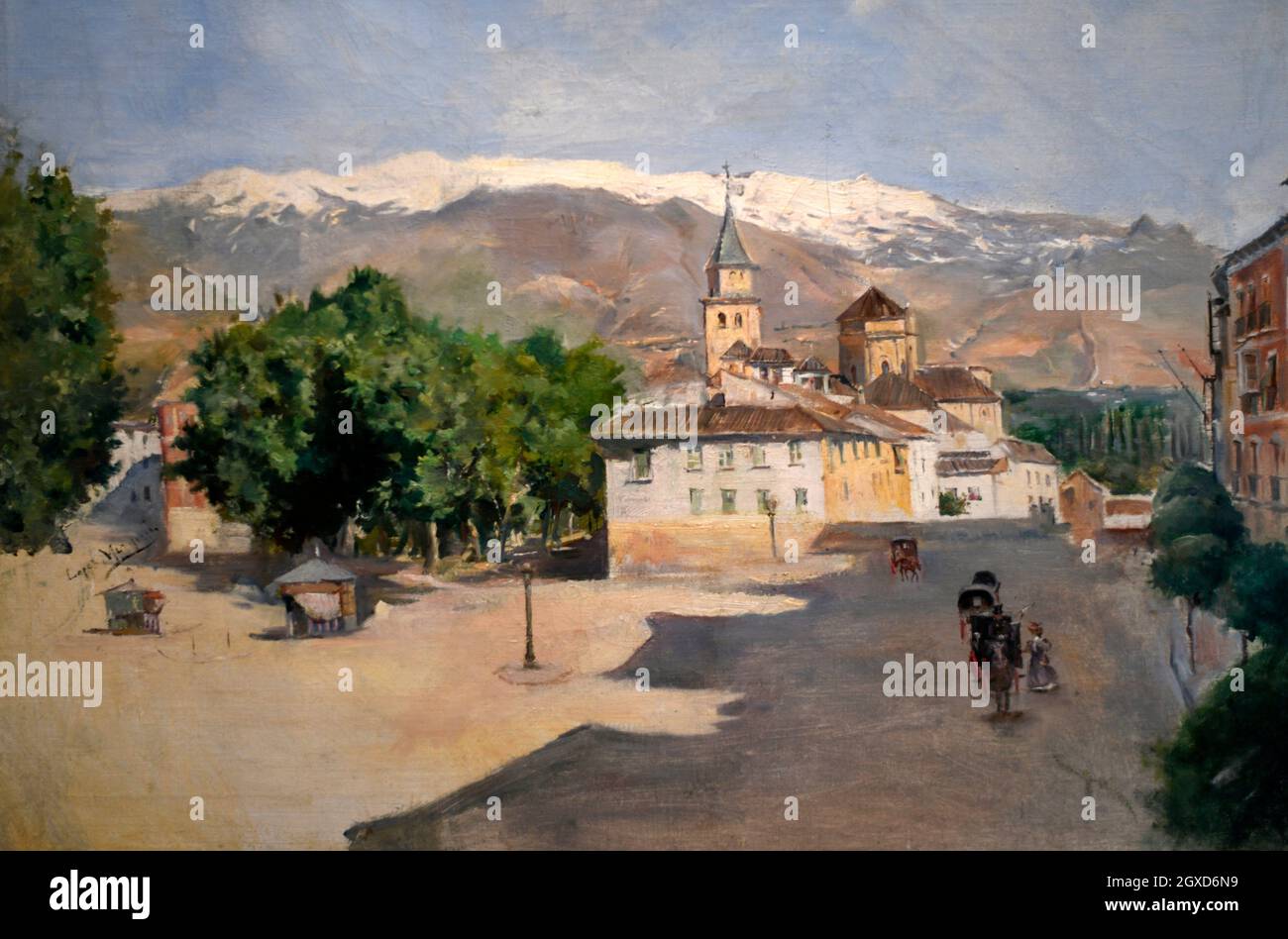 El Embovedado, 1904, José Maria Lopez Mezquita,Carmen Thyssen Museum, Malaga, Andalusia,Spain. Stock Photo
