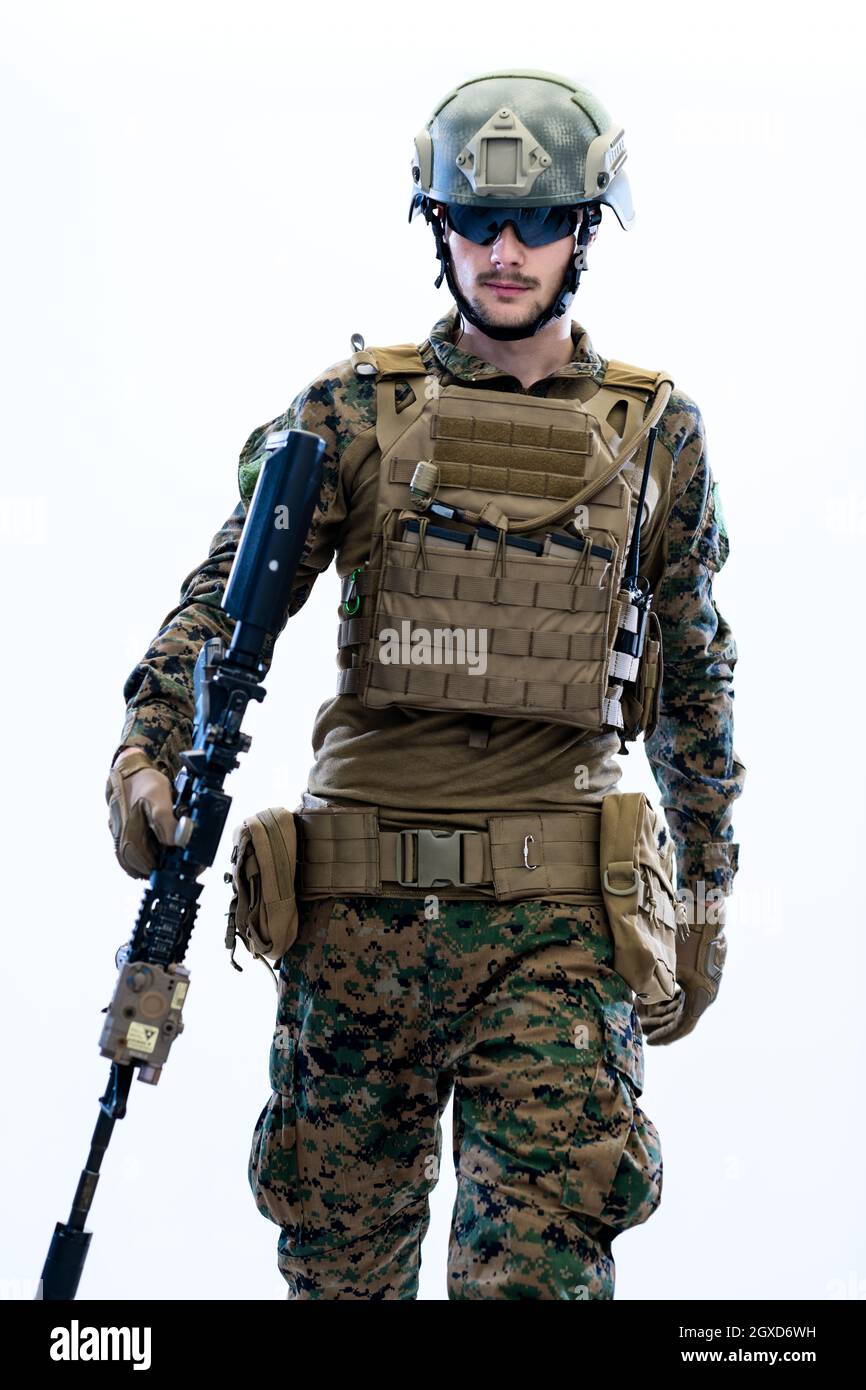 american marine corps special operations modern warfare soldier with