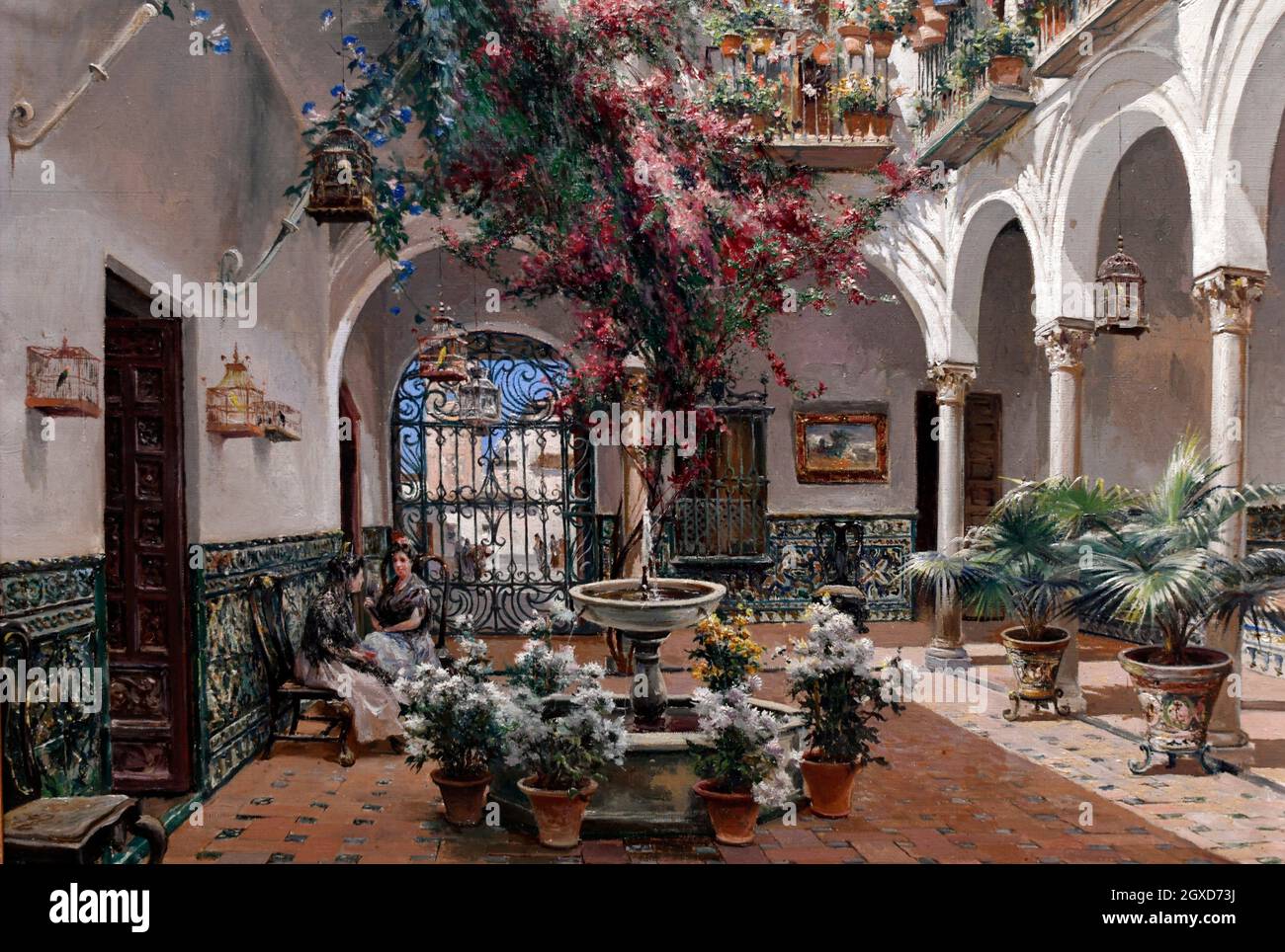 Carmen Thyssen Museum, Malaga, Andalusia,Spain. Stock Photo