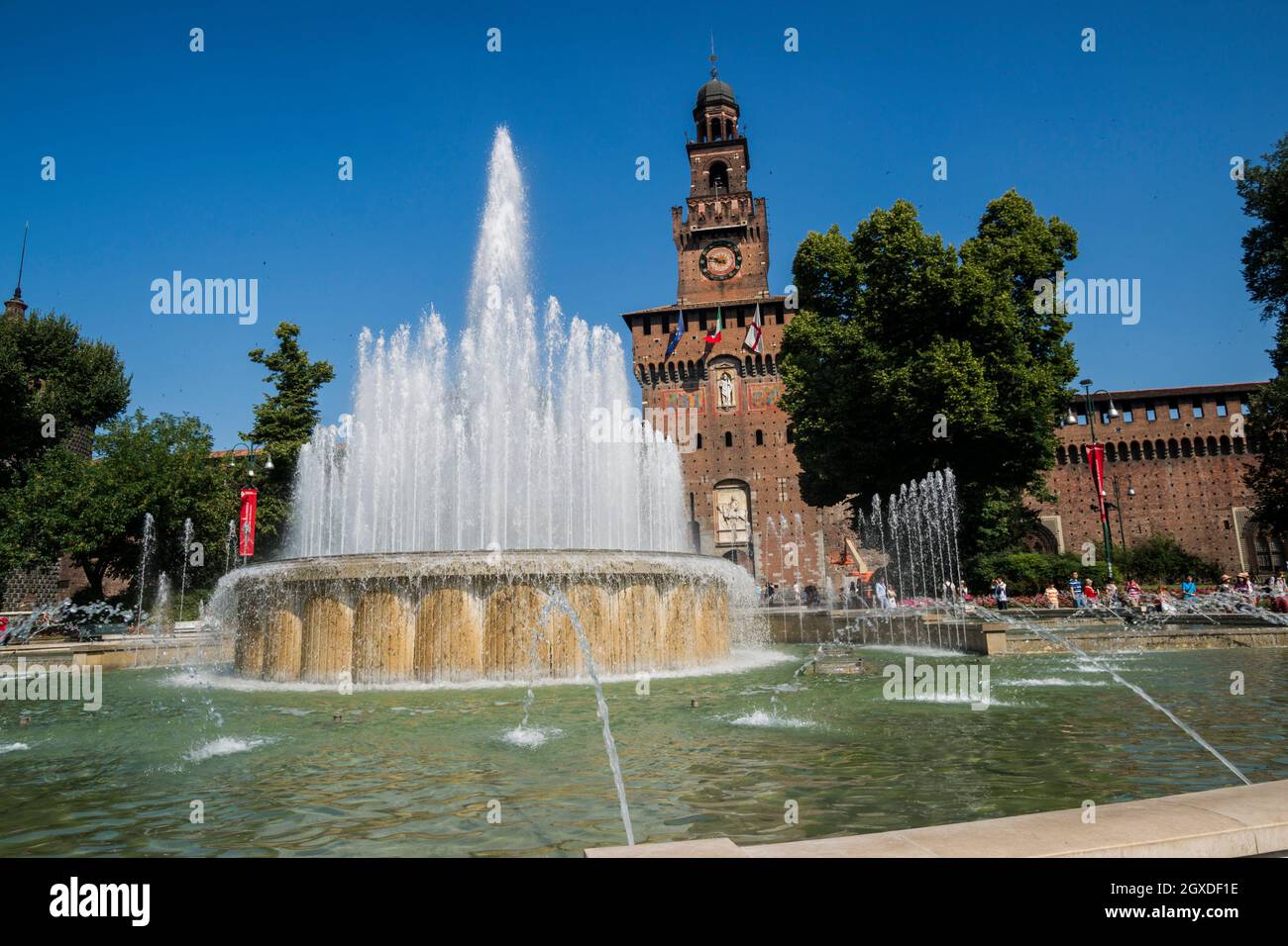 Piazza Castello Fountain (Fontana di Piazza Castello), fountain