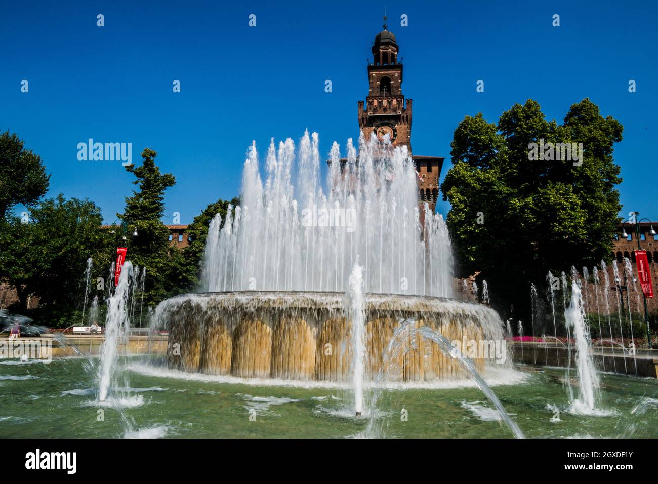 Piazza Castello Fountain (Fontana di Piazza Castello), fountain