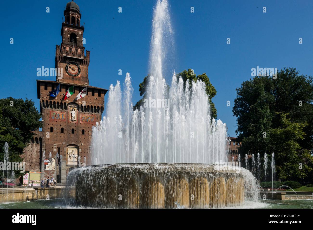 Piazza Castello Fountain (Fontana di Piazza Castello), fountain